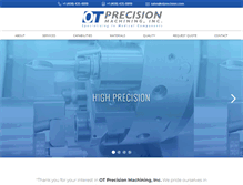Tablet Screenshot of otprecision.com